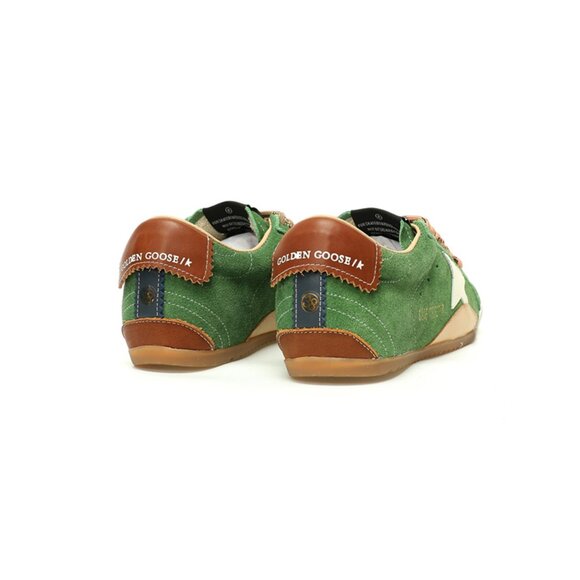 Green & Brown & White Mens Sneaker By Golden Goose - Picture 7 of 8